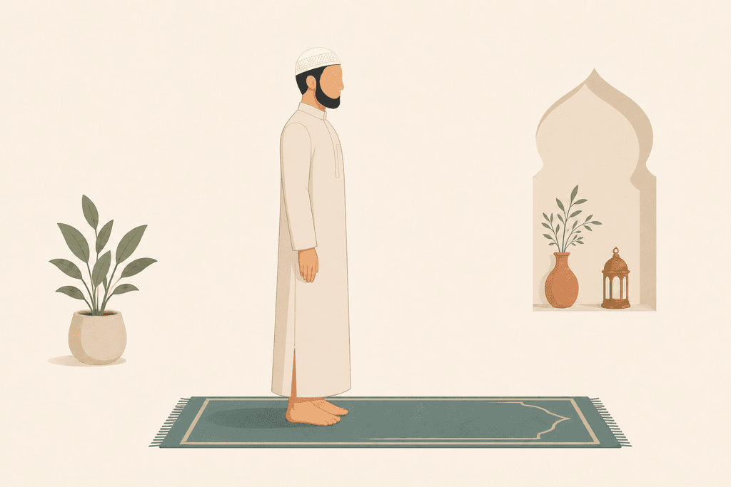 Rise and stand up straight (Iʿtidāl)
