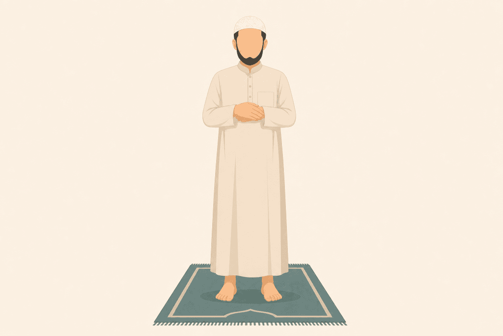 Recite while standing (Qiyām)