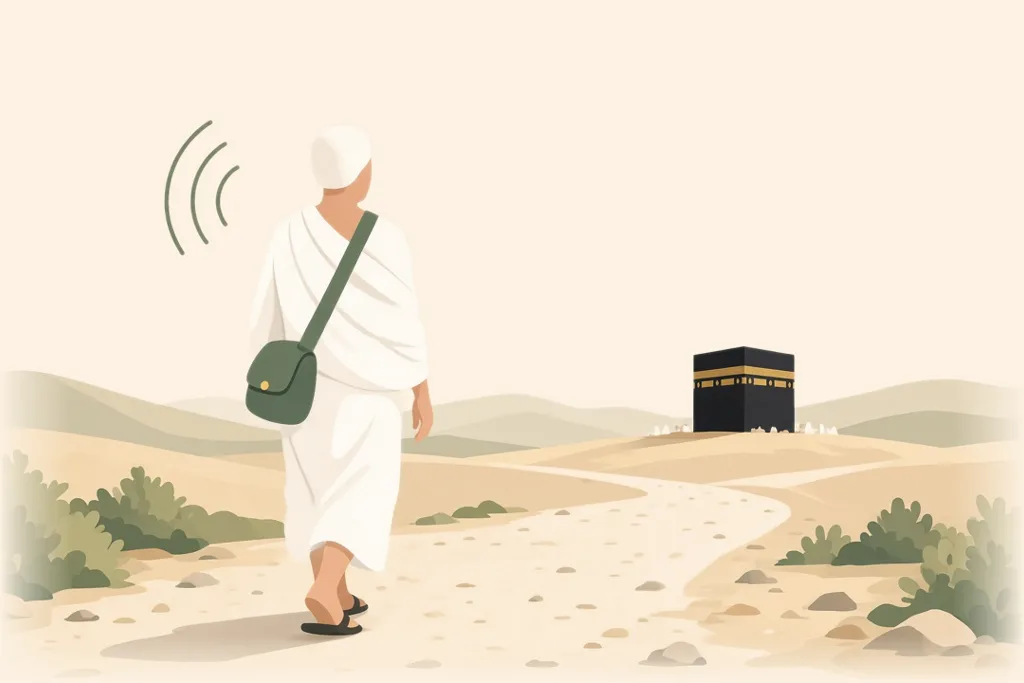 Recite the Talbiyah